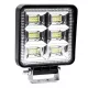 LED munkalámpa, fényszóró, AWL37, 48 LED, 144 W, 12 V, 24 V, amio-03248