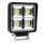 LED munkalámpa, fényszóró, awl38, 64 led, 192w, 12v, 24v, amio-03249