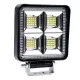 LED munkalámpa, fényszóró, awl38, 64 led, 192w, 12v, 24v, amio-03249