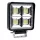 LED munkalámpa, fényszóró, awl38, 64 led, 192w, 12v, 24v, amio-03249