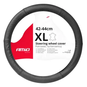   Perforált bőr kormányhuzat XL 41-43cm swc-50-xl amio-03558