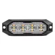 Lapos figyelmeztető villogó lámpa 4x3w LED r65 r10 12v 24v amio-03929