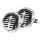 Autó kürt 12V, AMiO, króm 125 mm 12v amio-04074