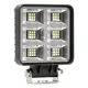 LED keresőlámpa munkalámpa AWL60 69W 6500K 7200lm 12V 24V amio-04201