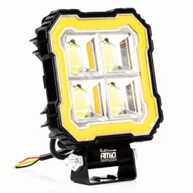   LED munkalámpa, fényszóró, awl84, 48w, 4800lm, 12v, 24v, amio-04428