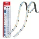 LED COB szalagok autóba kék 2x30cm 12v amio-04571