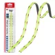 LED COB szalagok autóba zöld 2x30cm 12v amio-04573