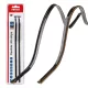 COB LED szalagok autó oldalára narancssárga 2x30cm 12v amio-04574