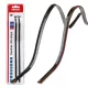 LED szalagok autó oldalára piros 2x30cm 12v amio-04576