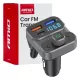 Autós FM-adó 2×USB-A 1×USB 12v 24v amio-04649