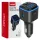 Autós FM adó microSD kártyával, 1×USB-A, 2×USB-C, 12V, 24V, amio-04651