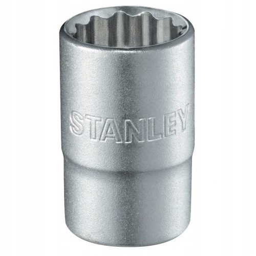 Stanley 1/2 " 12 pt dugókulcs, négyzet alakú, 23 mm-es