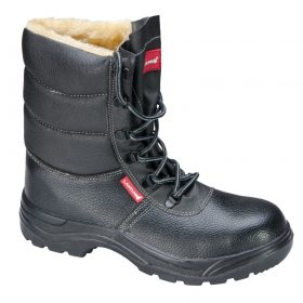   Hőszigetelt, vízálló biztonsági bakancs S3 SRC, acélbetétes orrmerevítővel és betéttel, 42-es méret