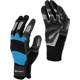   Műhelykesztyű fekete-kék l280709p, karton, "9", ce, lahti