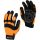 Műhelykesztyű fekete-narancs l280508p, karton, "8", ce, lahti