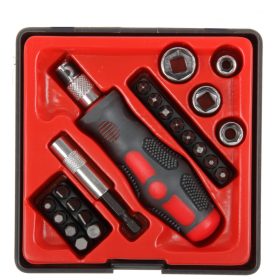   10022 CrV bit és foglalat csavarhúzó, 22 darabos készlet, Proline