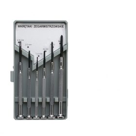   10229 Ni-Cr-Mo óragyártó csavarhúzók, 6 részes készlet, Proline