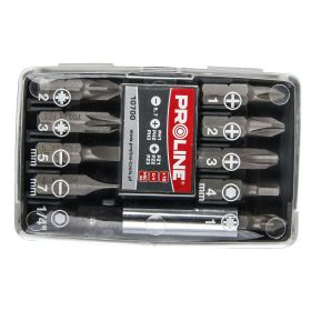 10700 1/4 hüvelykes bitkészlet, 10 db, Proline