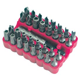   10733 Speciális biztonsági hegyek készlete 1/4 hüvelykes, 33 darab, Mega