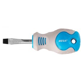 Laposfejű csavarhúzó 6.5x38mm, crv, puha tapintású