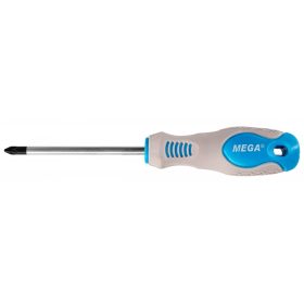 Pozidriv csavarhúzó pz2x100mm, crv, puha tapintású