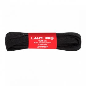   Lapos cipőfűző 100% pamut fekete l904052p,10 pár,120cm,lahti