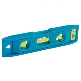   225mm "torpedó" vízmérték, ABS műanyag, mágnes.