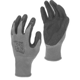   Szürkésfekete latex kesztyű l212311p, 12 pár, "11", ce, latex