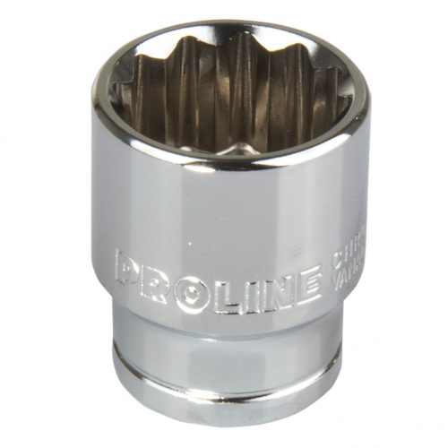 Proline 18587 1/2" 12pt dugókulcs, CrV, 22mm, L: 38mm