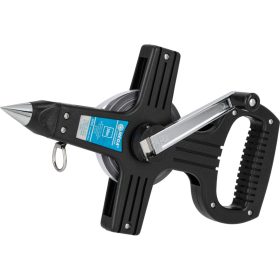 30 m-es mérőszalag, acélszalag, nyitott burkolat