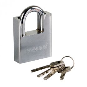   24960 60mm-es öntöttvas lakat edzett kengyellel, mart kulccsal, Proline