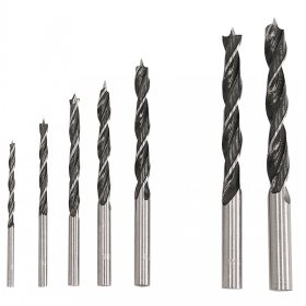 Fa fúrókészlet 5 db (4-10mm) <121105> tokban