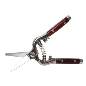   Prémium rózsavágó metszőolló, kovácsolt, 20 cm-es fa nyéllel, prolinból