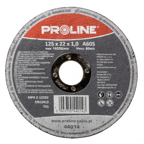 Proline a36s 230x2,0x22 mm-es inox vágókorong