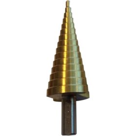 Lépcsős fúró fémhez, HSS-ónhoz, 4,0-30,0 mm, proline