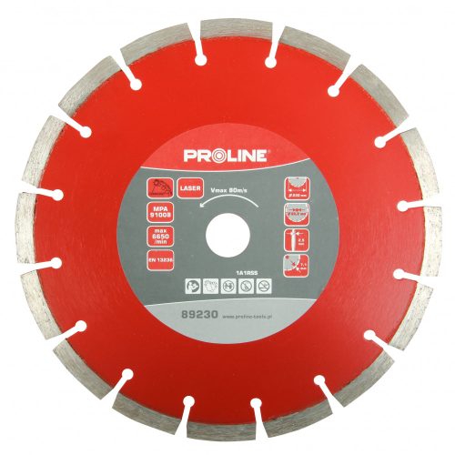 Proline 180 x 2,2 x 8,5 x 22,2 mm-es gyémánt szegmentált vágókorong