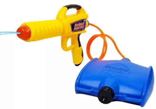 Vízpisztoly tartállyal 1080 ml sárga-kék