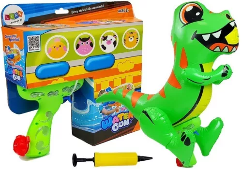 Nagy felfújható dinoszaurusz vízipisztoly