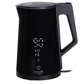   AD 1345 fekete Elektromos vízforraló állítható hőmérséklettel 1,7l strix