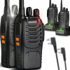 2x walkie-talkie + fejhallgató Baofeng BF888S PMR nagy hatótávolságú