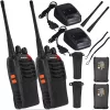 2x walkie-talkie + fejhallgató Baofeng BF888S PMR nagy hatótávolságú