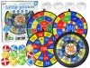 Darts táblajáték készlet 36 cm tépőzáras golyókkal