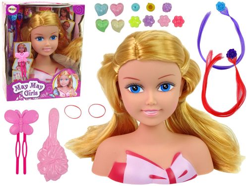 Babafej kiegészítők Gyöngyök Hajtűk Színes szálak