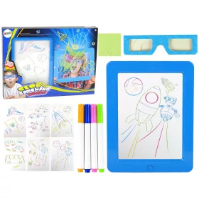 Magic 3D világítótábla szemüveg kék