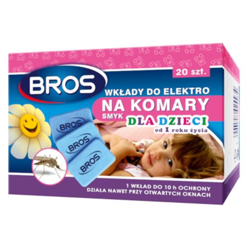 20 db-os betétes készlet Bros Elektro Smyk szúnyogok ellen