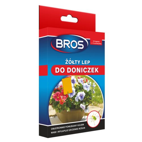 10 db sárga pot matrica készlet Bros