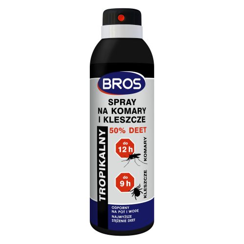 Spray szúnyogok és kullancsok ellen 50% DEET Bros 180 ml