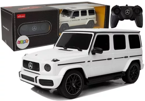 Mercedes AMG G63 távirányítós autó fehér 1:24