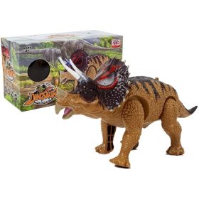 Triceratops dinoszaurusz sárga elemes