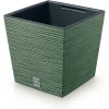 FURU SQUARE LOW DFS240 virágcserép - földzöld